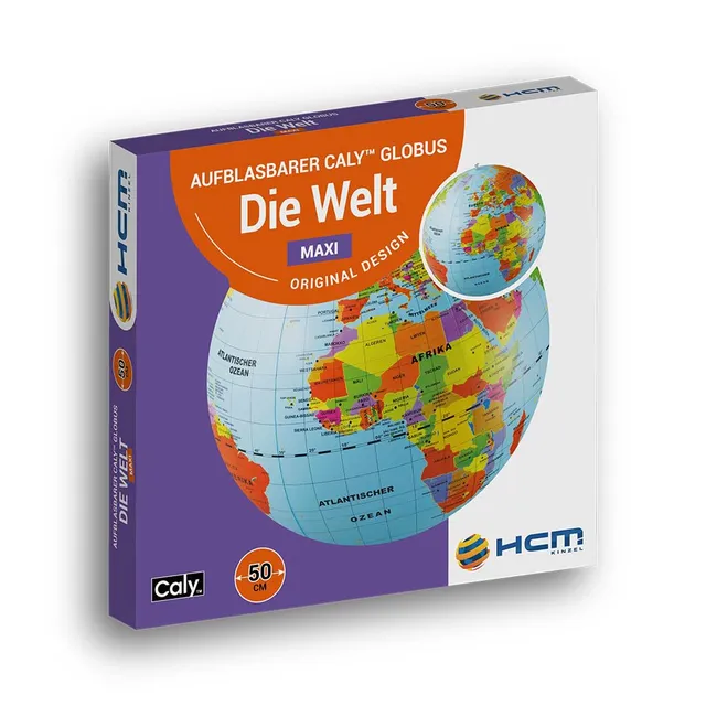 HCM Kinzel Caly Globus Die Welt Maxi aufblasbar 50 cm